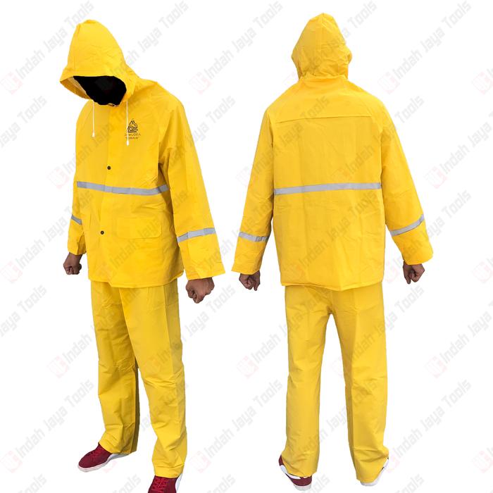 Gambar SAMUDRA Jas Hujan M L XL XXL PREMIUM Original Proyek - BAJU & CELANA, M dari Indah Jaya Tools undefined Tokopedia