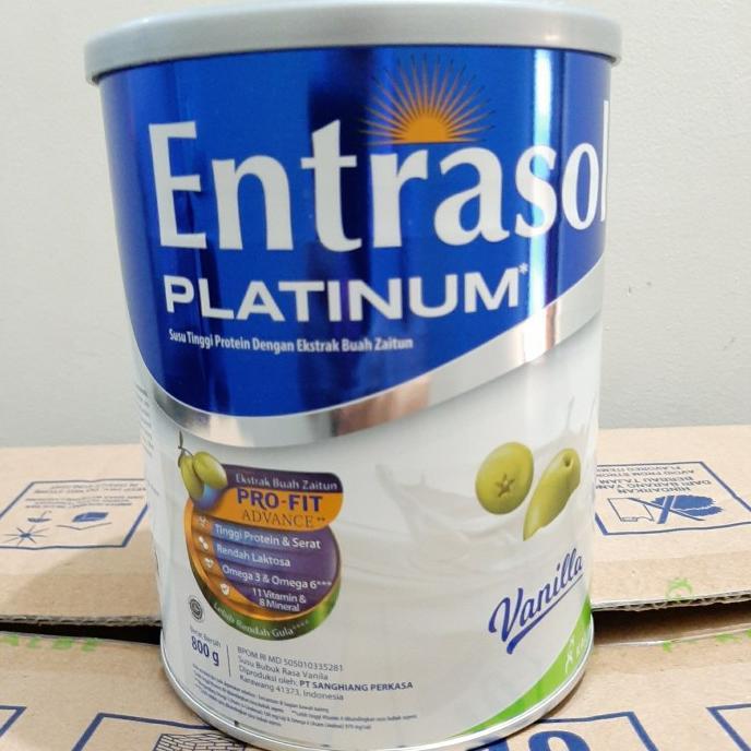 Gambar sale ENTRASOL PLATINUM VANILA 800GR bermutu dari BillyJohn undefined Tokopedia