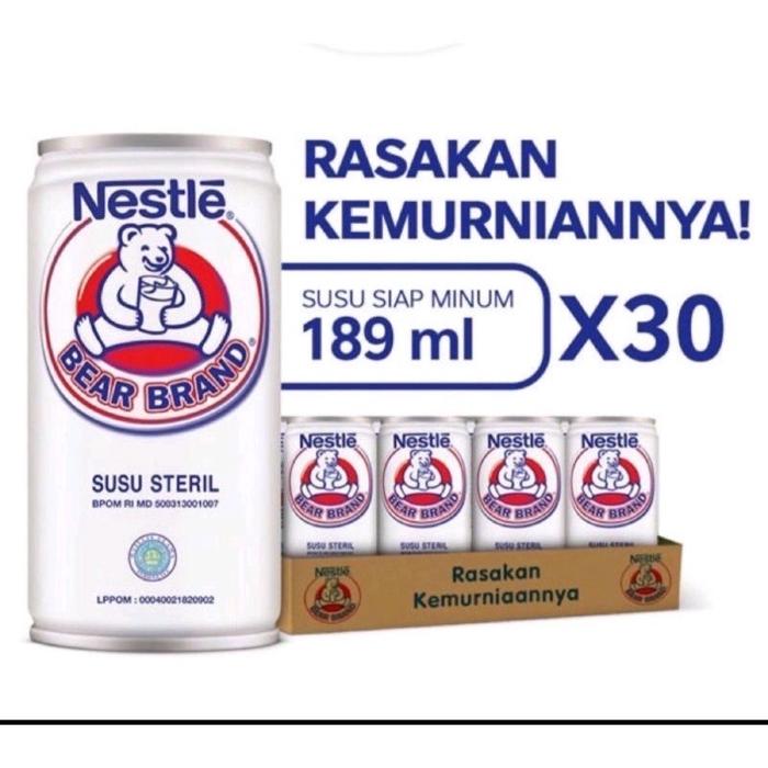 Gambar SUSU BERUANG BEAR BRAND 189ML ISI 30 KALENG dari Akiya Store undefined Tokopedia