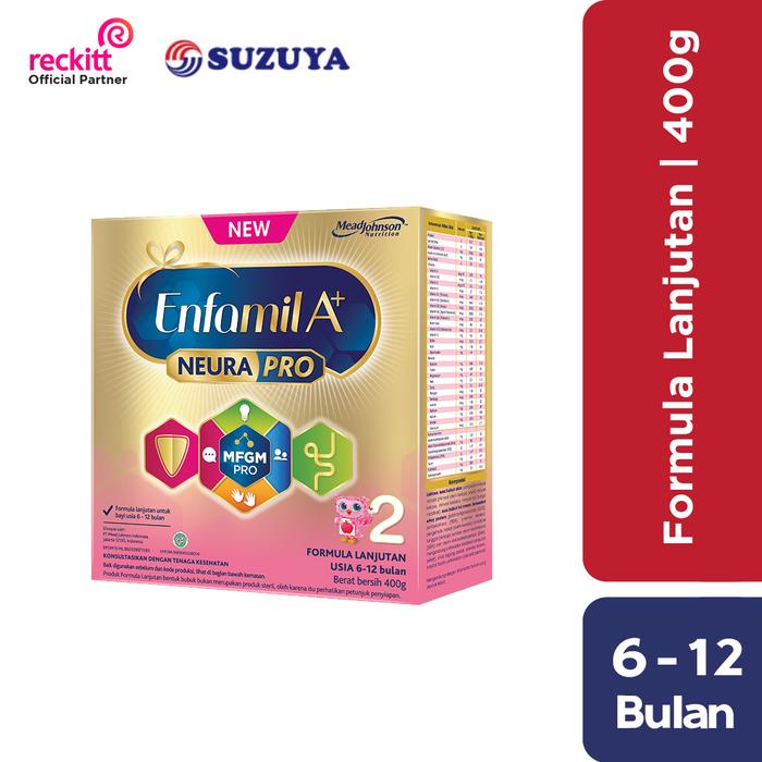 Gambar Enfapro/Enfamil Milk A+ Sa Kotak 400Gr dari SuzuyaOfficialShop undefined Tokopedia
