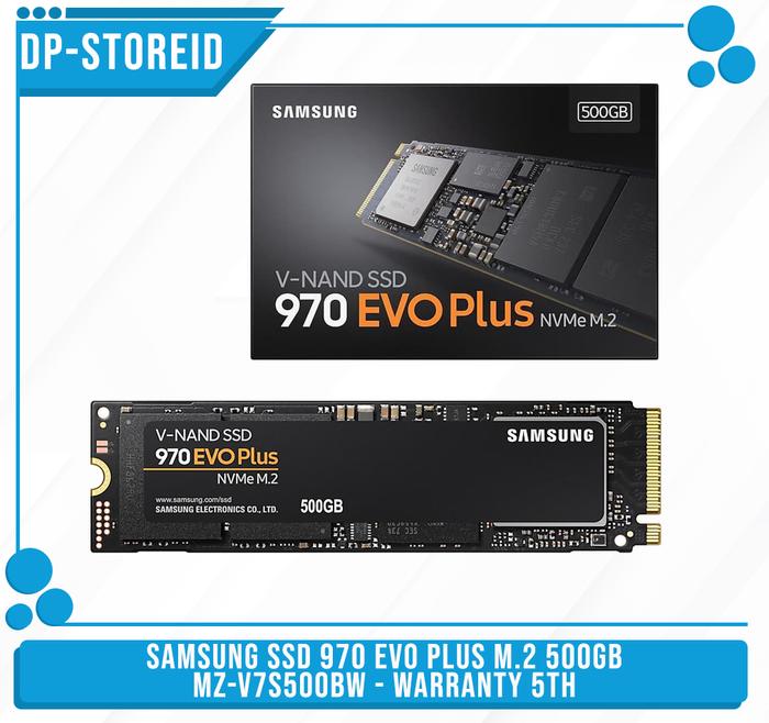 Samsung Ssd 970 Evo Plus M2 Nvme 500gb