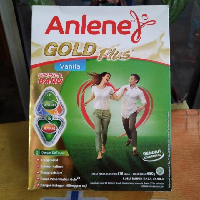 Gambar sale susu anlene gold plus 650gr vanilla bermutu - Coklat dari BillyJohn undefined Tokopedia
