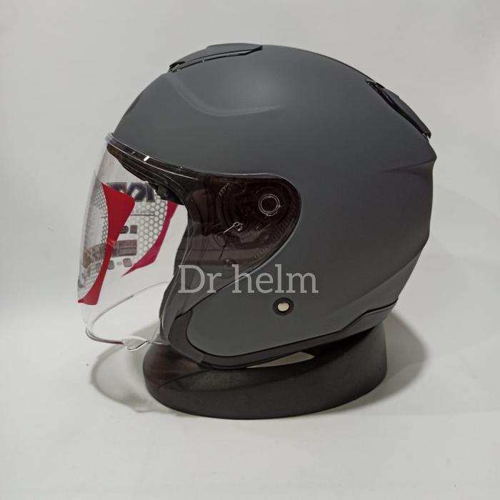 Gambar HELM KYT KYOTO R SOLID ORIGINAL - Matt Gorilla, M dari dr helm undefined Tokopedia
