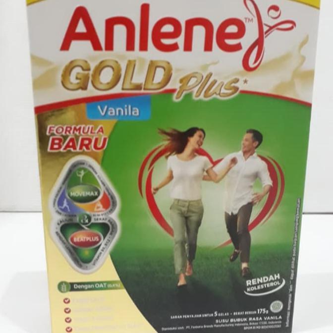 Gambar sale Anlene Gold Plus Vanila 175 gr bermutu dari BillyJohn undefined Tokopedia