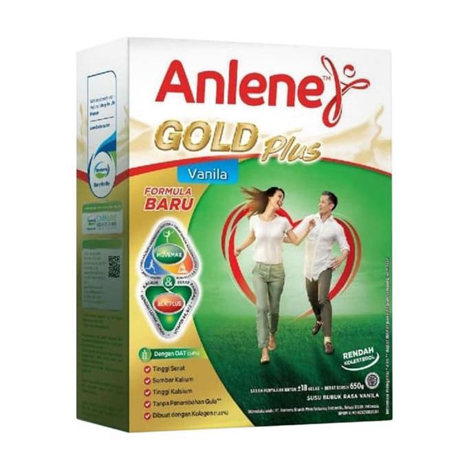 Gambar sale Susu Anlene Gold Origina/Vanilla/Coklatl 650gr Susu Kalsium - Gold Vanilla dari BillyJohn undefined Tokopedia