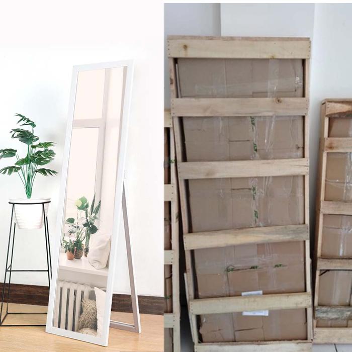 Gambar STANDING MIRROR FRAMELESS / CERMIN / CERMIN STANDING - PTH FRMLSKARGO, STNDG ONLY dari NDDecoration_Bogor undefined Tokopedia