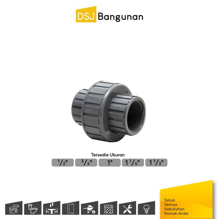 Gambar Rucika Union Thread / Watermur Drat AW - 1/2" dari DSJ Bangunan undefined Tokopedia
