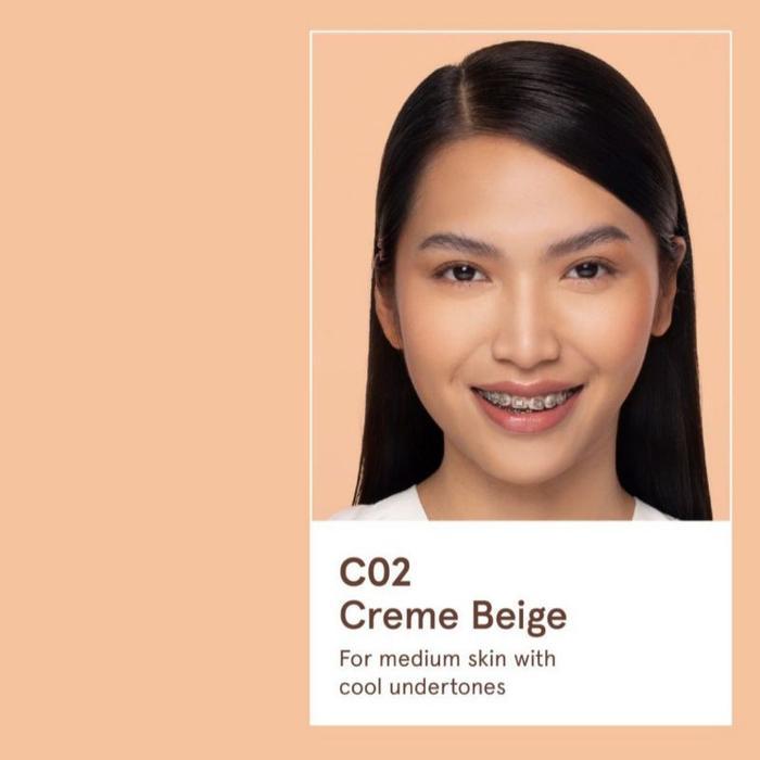 Gambar [ALL SHADE] DEAR ME BEAUTY Airy Poreless Fluid Foundation - C02 Creme Beige dari Merymuch Shop undefined Tokopedia