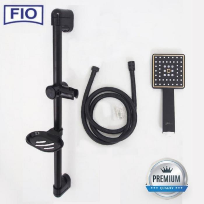 Gambar Shower Panas Dingin Shower Tiang Hitam Kran Bathub Carlo Black Shower - SHOWER TIANG dari Sentral Kamar Mandi undefined Tokopedia