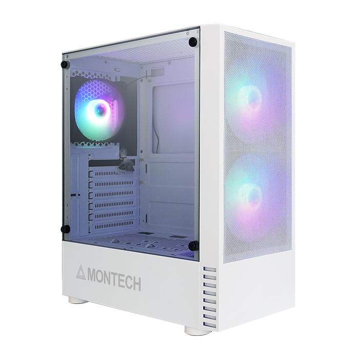 Gambar Montech X2 Mesh ARGB Mid Tower ATX MATX - Case PC - Putih dari STAR17 COM undefined Tokopedia