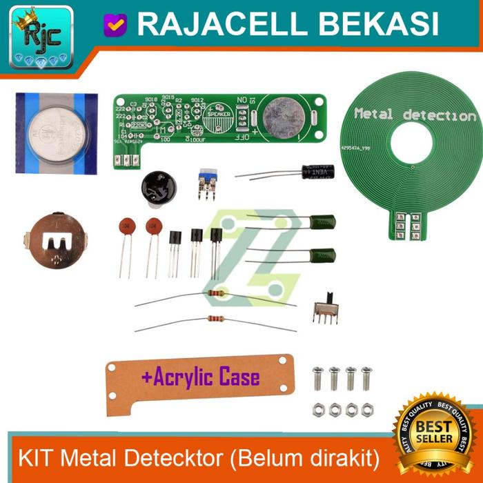 Gambar DIY KIT Metal Detector Detektor Logam Besi Belajar kit Elektronik - Belum Dirakit dari Rajaduino undefined Tokopedia