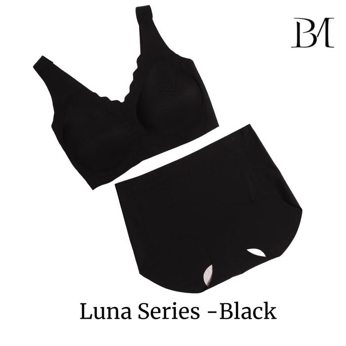 Gambar Better Me - Luna Series One Size Set Wireless Bra BMTZ22001 - Black dari Better Me Indonesia undefined Tokopedia