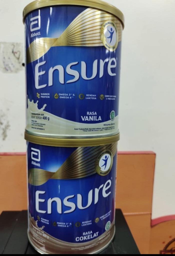 Gambar Susu Ensure 400 gram Susu Ensure 400gr - Coklat dari ariestoria undefined Tokopedia