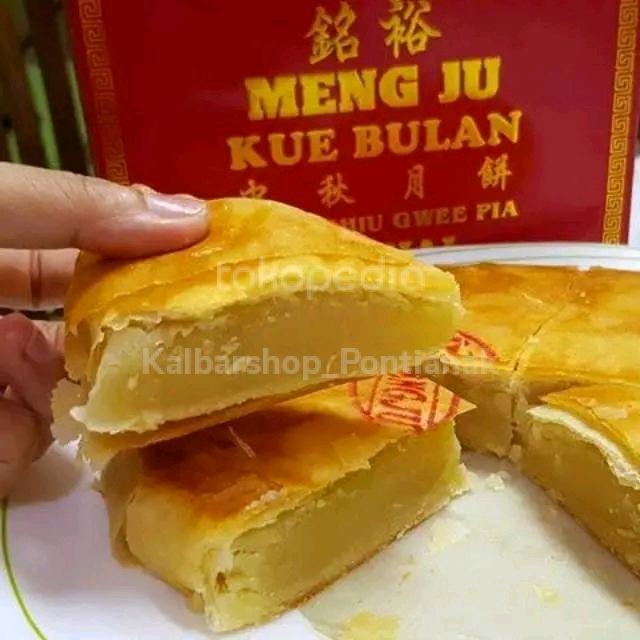 Gambar Kue Bulan MENG JU / Traditional Mooncake MENGJU / LAPIA / TONGCIUPIA / TONGJIUPIA / LA PIA KHAS PONTIANAK / GUEK PIA / TONG CHIU GWEE PIAH / TIONG CIU PIAH - Tausa dan Gojin dari Kalbarshop Pontianak undefined Tokopedia