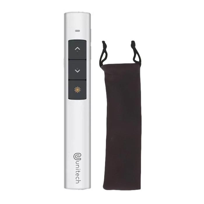 Gambar Unitech Laser Pointer Wireless Alat Presentasi Pen 50m Kontrol - Putih dari Unitech Shop_NEW undefined Tokopedia