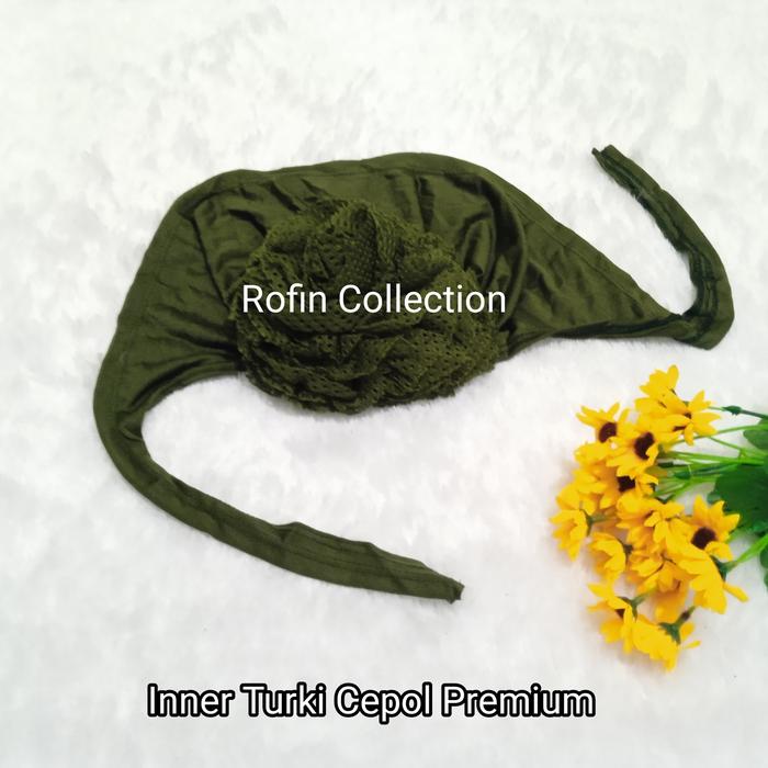 Gambar Inner Ciput Turki Cepol Premium/Inner Cepol Brukat - Army dari Ditukuta Store undefined Tokopedia