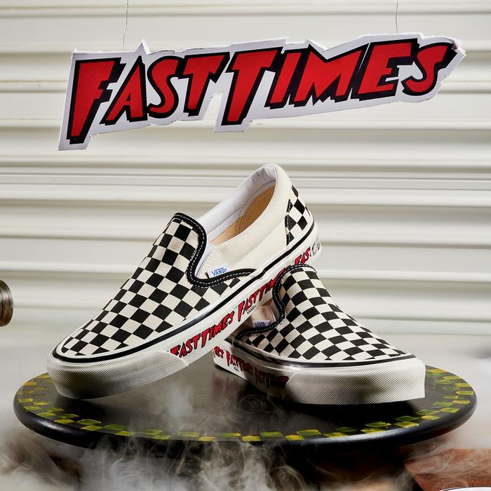 Jual VANS CLASSIC SLIP-ON 98 DX ANAHEIM FAST TIMES - 38 - Kota