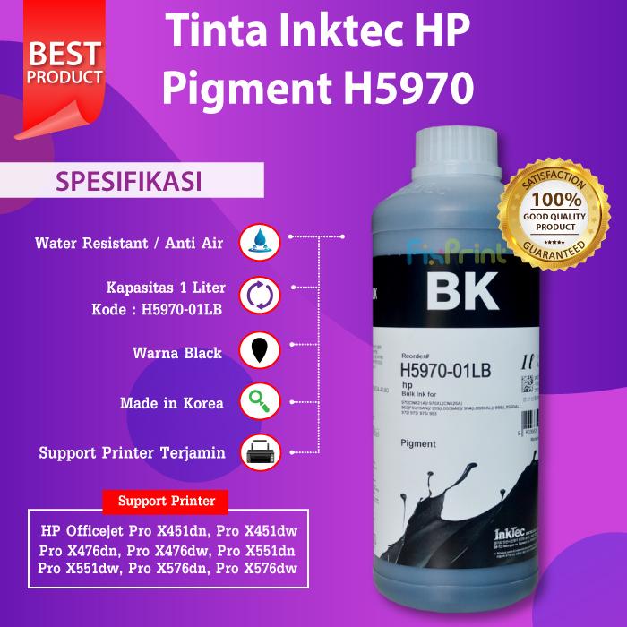 Gambar Tinta HP Pagewide 477dw Pigmented - Hitam dari FixPrint Indonesia undefined Tokopedia