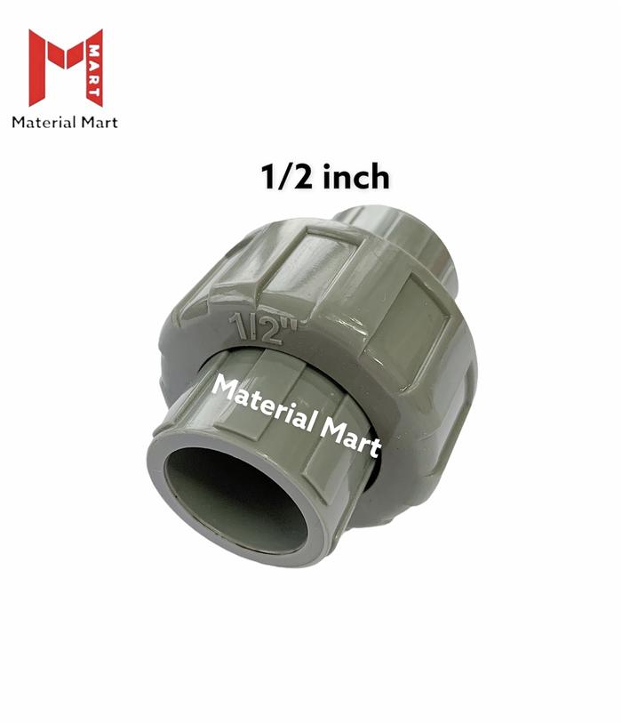 Gambar Watermur 1/2 Inch Polos | Water Mur 1 1/4" PVC | Watermor 1/2" | 1 1/4 - 1/2 inch dari Material Mart Indonesia undefined Tokopedia