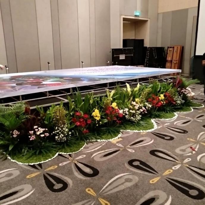 Jual Dekorasi Mini Garden | Taman Panggung | Taman Seminar Minimalis