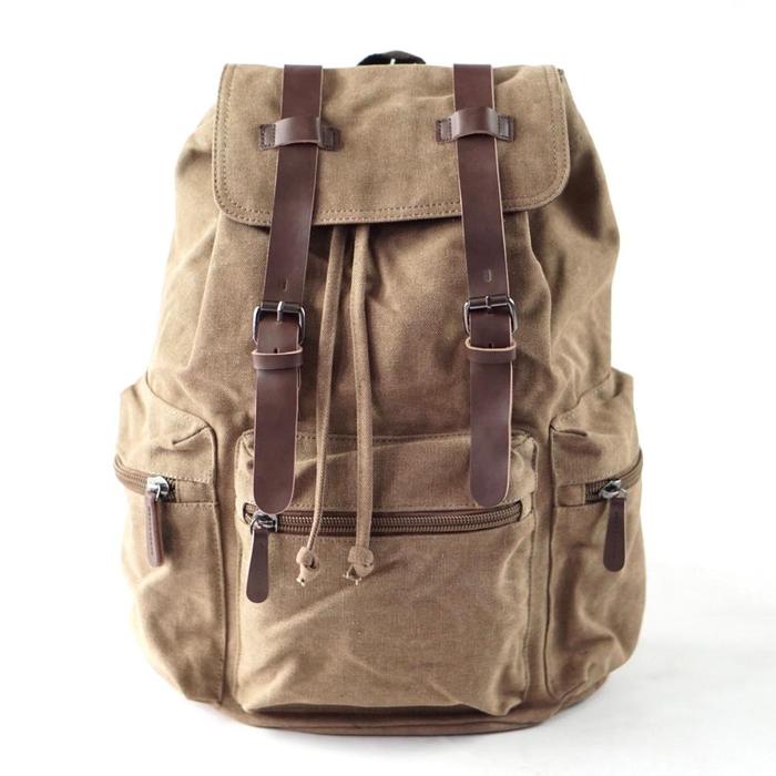 Gambar Vintage Titan / Tas Ransel Kanvas / Backpack - brown dari Legacy Gear undefined Tokopedia
