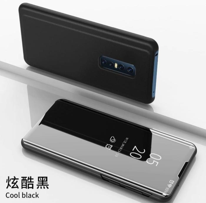 Gambar SAMSUNG S8 S8+ PLUS CASING FLIP MIRROR CASE HP AUTO LOCK BUKA TUTUP - Hitam, SAMSUNG S8 dari Family Cellular_NEW undefined Tokopedia