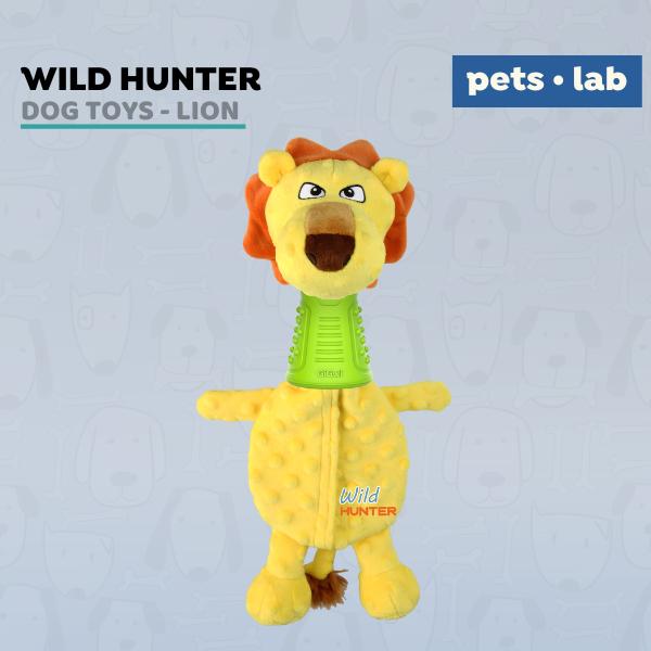 Gambar GiGwi Dog Toys Mainan Boneka Plush Anjing Chew Lion Plush TPR Neck - Lion dari Pets Lab undefined Tokopedia