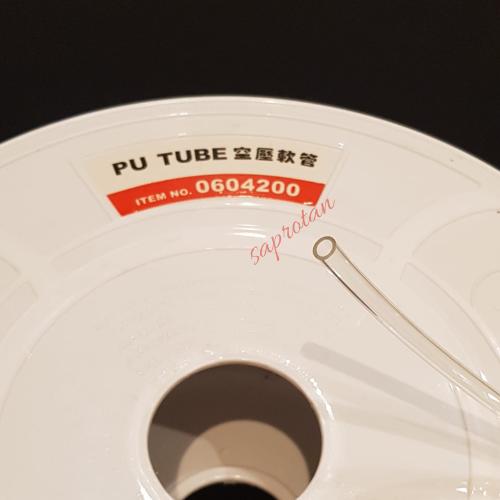 Gambar SELANG PU 6 X4 MM POLYURETHANE PNEUMATIC meter - clear dari saprotan undefined Tokopedia