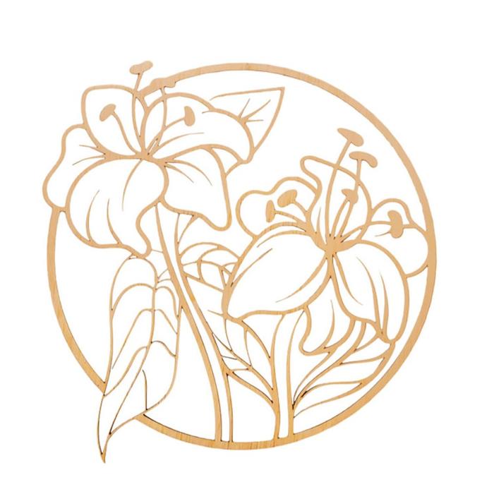 Gambar Hiasan Dinding Kamar Motif Bunga - ERGOO - Ukuran S - A-Natural, Cantolan dari Ergoo undefined Tokopedia