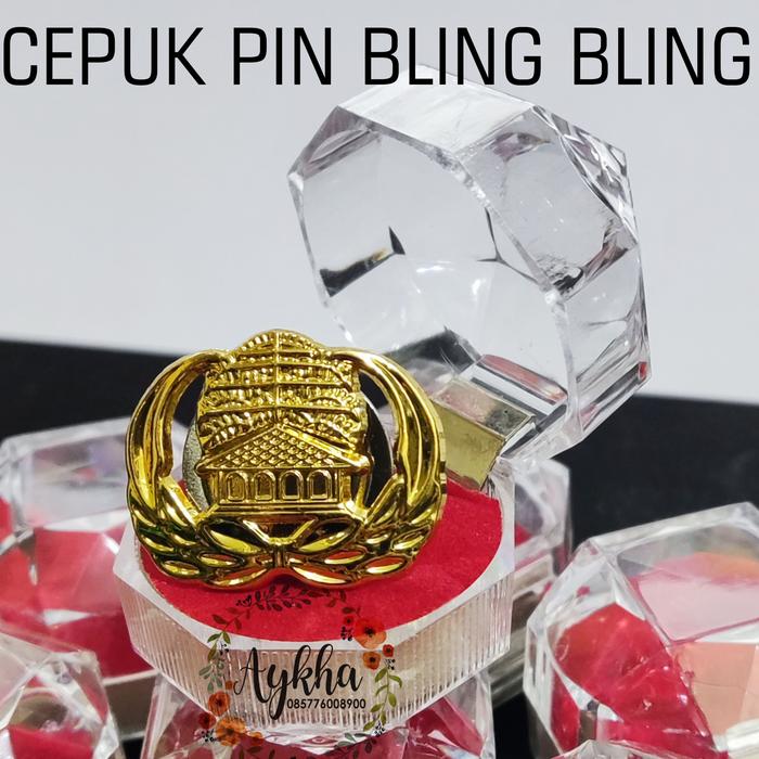 Gambar Pin KORPRI Magnet Peniti + Box Cepuk Kristal Bling Bling Premium 3CM - MAGNET+BoxBling dari Aykha Magnet Jakarta undefined Tokopedia