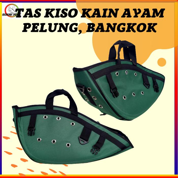 Gambar KISO KAIN AYAM PELUNG BANGKOK UKURAN BESAR LEBAR BAHAN TEBAL TAHAN AIR - Hijau dari Berkah Peksi undefined Tokopedia