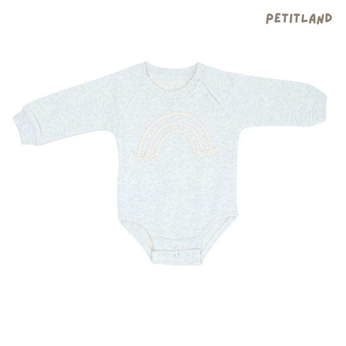 Gambar Petitland Rainbow Jumper Anak Bayi Baby - Grey, 0-3 Months dari Petitland Shop undefined Tokopedia