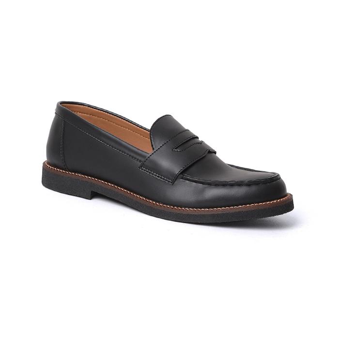 Gambar Sepatu Cowok Footstep Wirken Oxford Formal Shoes Pria Black Kerja Pantofel Hitam - Loafer, 42 dari Footstep Footwear undefined Tokopedia