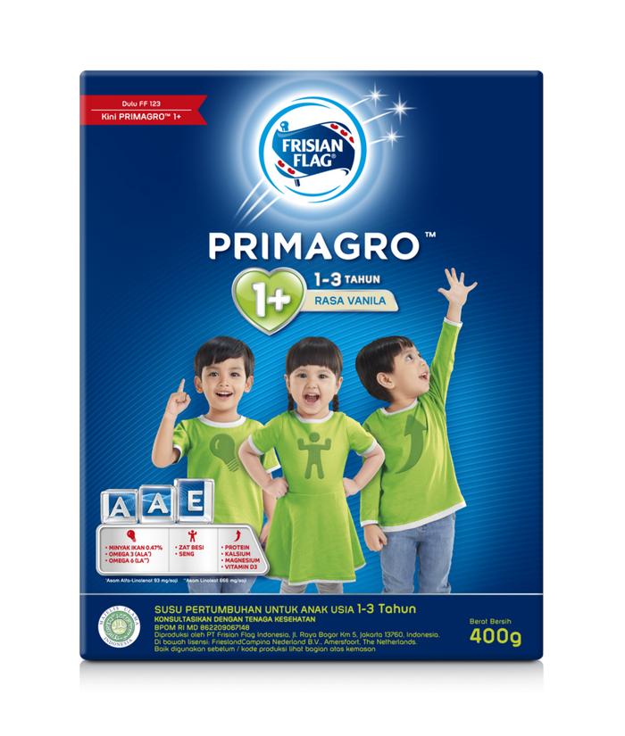 Gambar Susu Balita Frisian Flag Primago/Susu bendera Primago 1+ All Variant - Vanila, 120 gram dari Sunjaya Utama Mart undefined Tokopedia