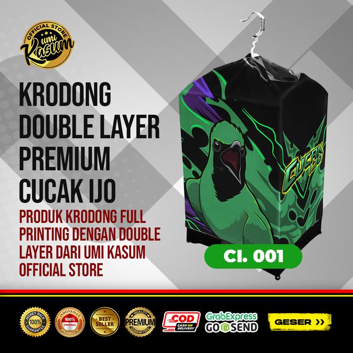 Gambar Original Premium Kerodong Cucak Ijo Umi Kasum Double Layer No 1 No 2 | KMI - CI 001, NO 1 (DIAMETER 60) dari umi kasum shop undefined Tokopedia