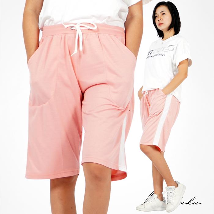 Gambar Okechuku VAREL BIG Celana Pendek BIG SIZE Celana Pendek Wanita JUMBO - Salem dari Okechuku undefined Tokopedia