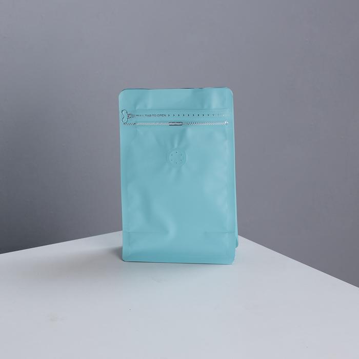 Gambar Standing Pouch Coffee Bean Bag 250 gram - Packaging Kopi Valve 250g - Biru dari Conalli undefined Tokopedia