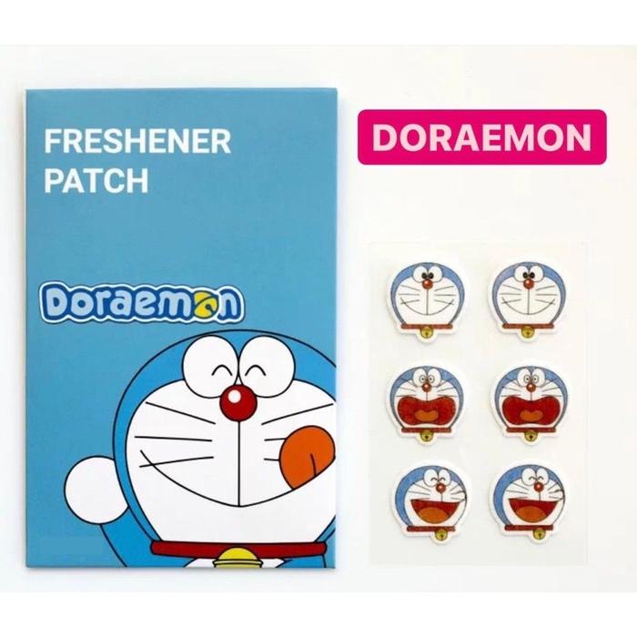 Gambar TERLARIS Aroma Patch stiker masker motif wangi fresh 1 Patch Isi 6 - Doraemon dari Adelfa Shop undefined Tokopedia