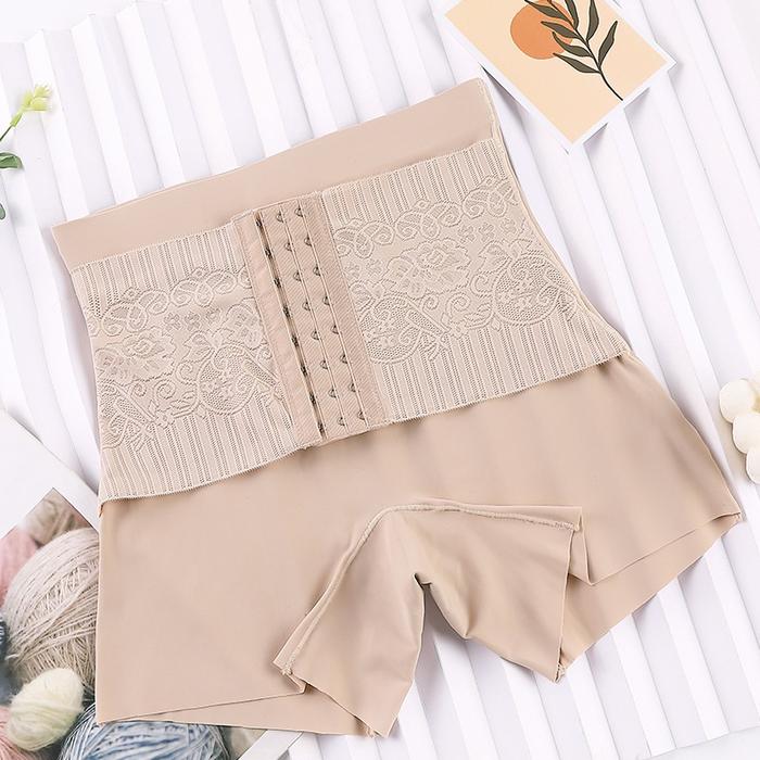 Gambar CP865 KORSET CELANA DENGAN PENGAIT KORSET STAGEN MODEL CELANA SEAMLESS - CREAM, XL dari Mymallstore undefined Tokopedia