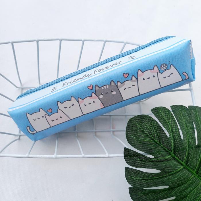 Gambar Kotak Pensil Mini Case Motif FRIENDS FOREVER Tempat Pensil Lucu - Biru dari fanila surabaya undefined Tokopedia