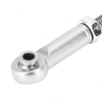 Gambar 1pcs adjustable metal rod servo linkage RC 1/10 1/8 arrma HSP wltoys - Silver dari aerial189 undefined Tokopedia