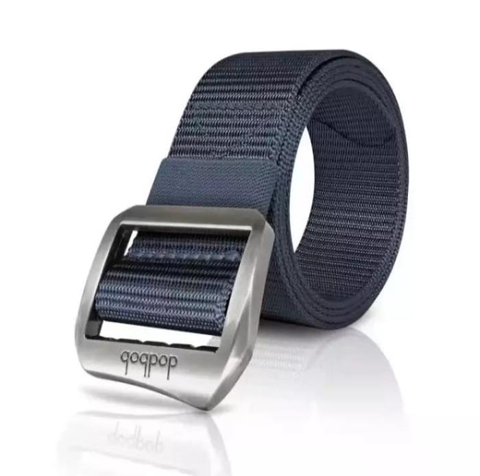 Gambar Ikat pinggang pria model kepala geser import - Biru dari Arfan Five Brother's undefined Tokopedia