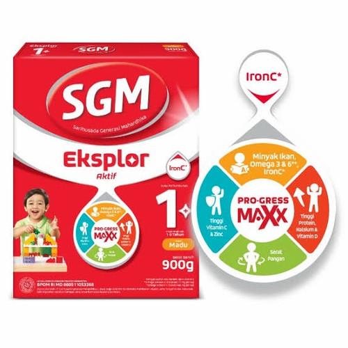 Gambar SGM 1+ Progres Maxx 900gr Madu - Madu dari Kenzo Baby Online undefined Tokopedia