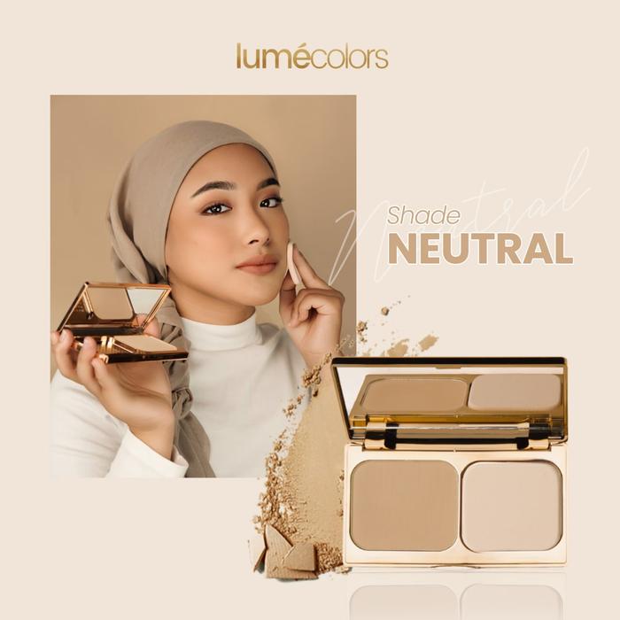 Gambar Lumecolors Compact Powder 10gr | Bedak Padat Bertahan Hingga 16 Jam - NEUTRAL dari Lumecolors Official Indonesia undefined Tokopedia