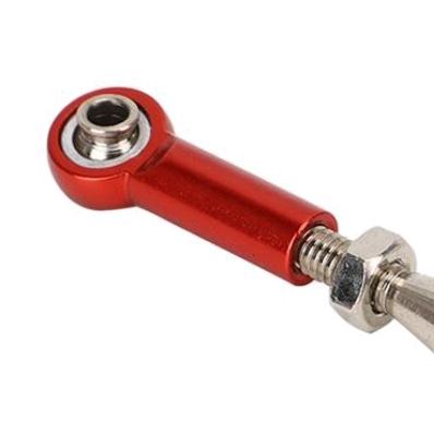 Gambar 1pcs adjustable metal rod servo linkage RC 1/10 1/8 arrma HSP wltoys - Red dari aerial189 undefined Tokopedia