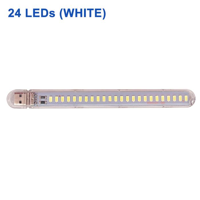 Gambar Lampu Belajar LED Strip Portable USB 3,8 DAN 24 LED 12W Cool White - Lamp 24 Led dari Lasara syachbani shop undefined Tokopedia