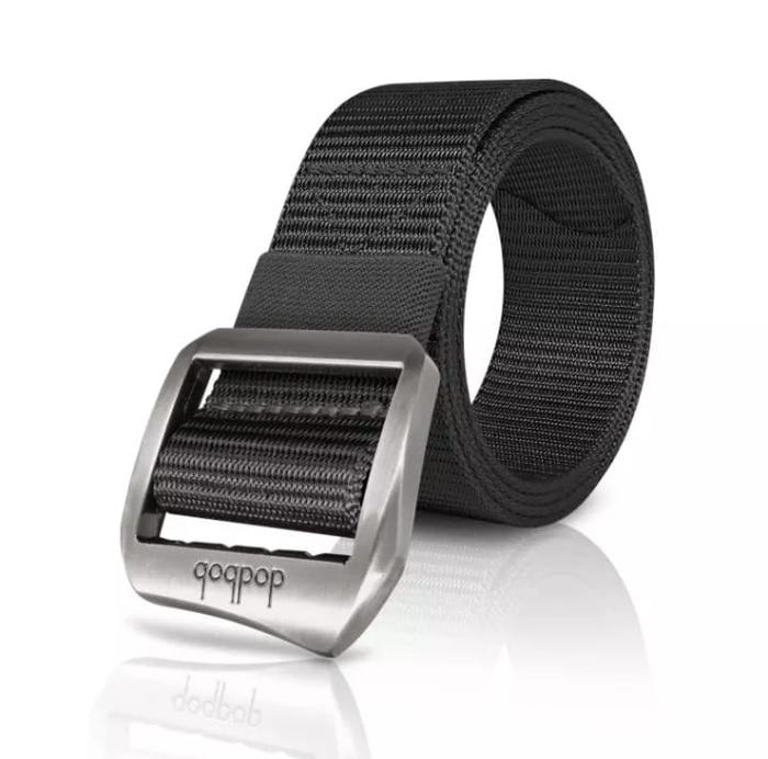 Gambar Ikat pinggang pria model kepala geser import - Hitam dari Arfan Five Brother's undefined Tokopedia