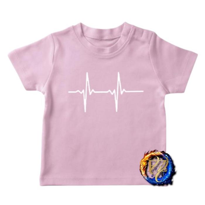 Gambar Kaos Anak Detak Jantung Ideal Usia 2-16th Unisex Cowok/Cewek Kaos Oblo - Salem, M dari PALUTALARISJAYA undefined Tokopedia