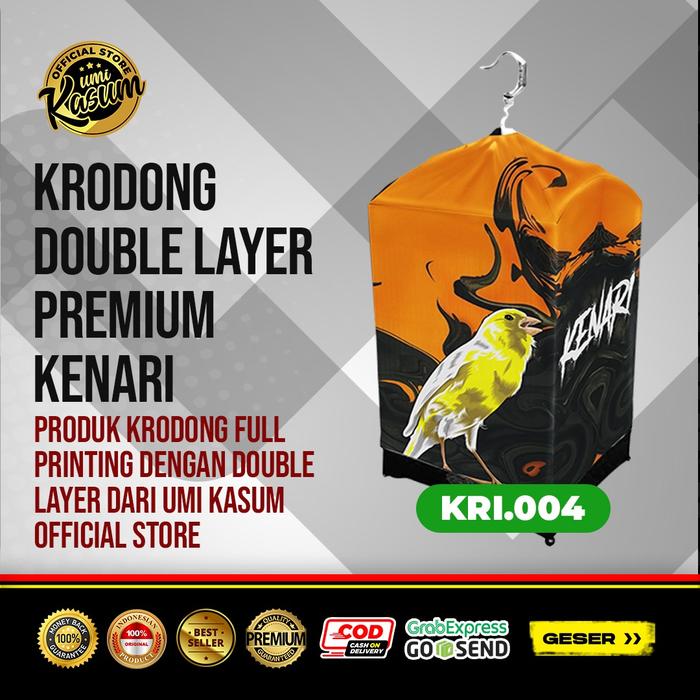 Gambar Original Premium Kerodong Kenari Umi Kasum Double Layer Tebal Custom - KRI 004, Custom Logo dari umi kasum shop undefined Tokopedia