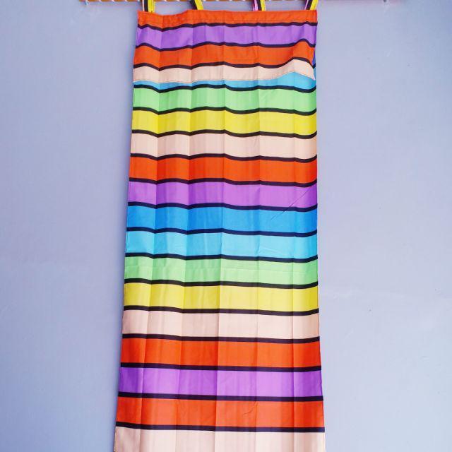 Gambar Hordeng Gordeng Jendela Ukuran 60 x 150 cm Bahan Poly micro - rainbow dari Toro Fams House undefined 2 Tokopedia